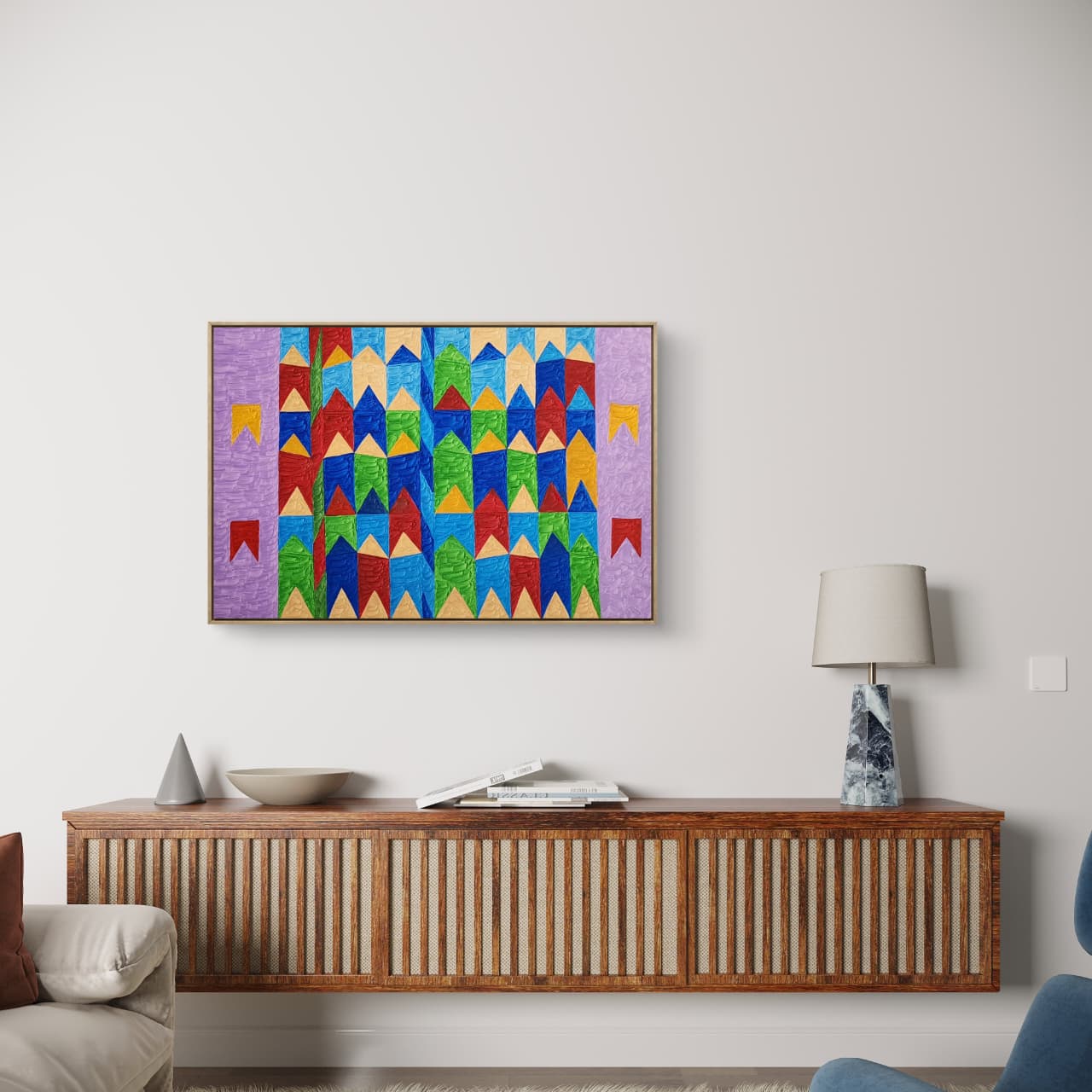 Têmpera Sobre Tela - 80 x 120