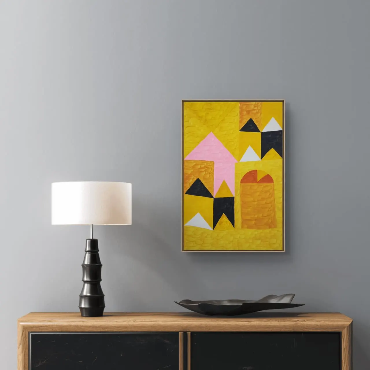 Têmpera Sobre Tela - 60 x 40 - Zi Facella