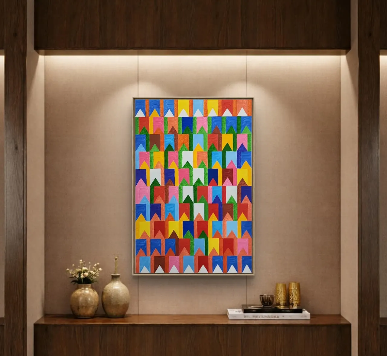 Têmpera Sobre Tela - 120 x 80 - Zi Facella 2025