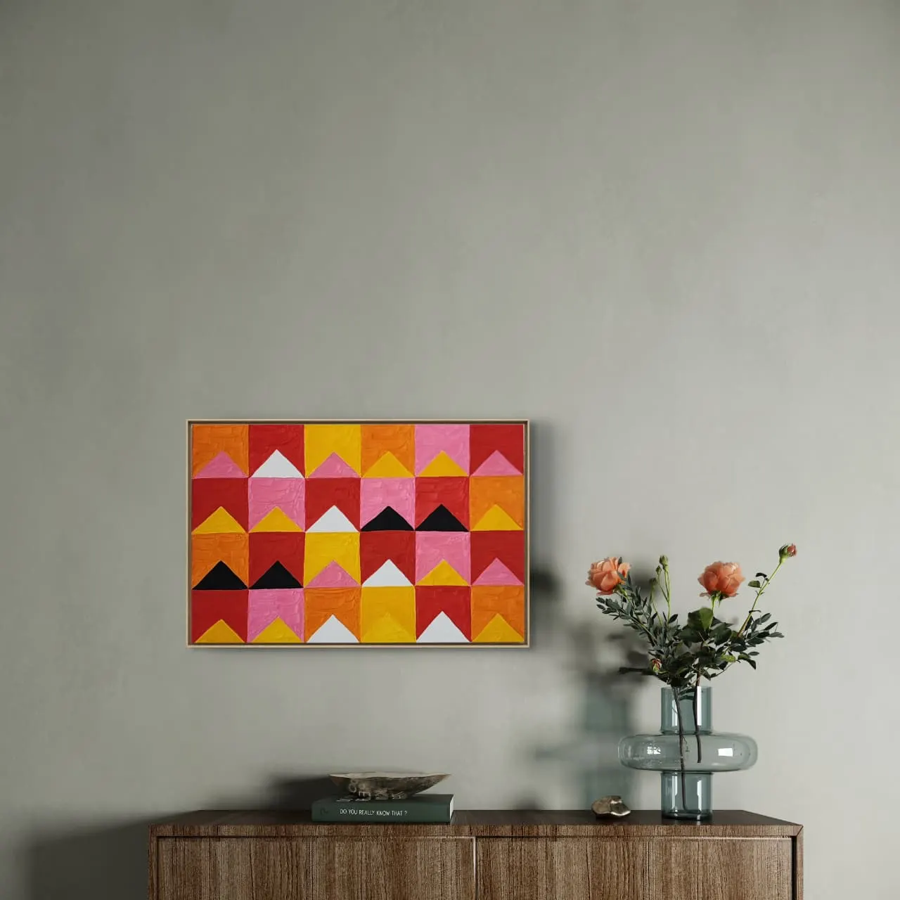 Têmpera Sobre Tela - 40 x 60 - Zi Facella