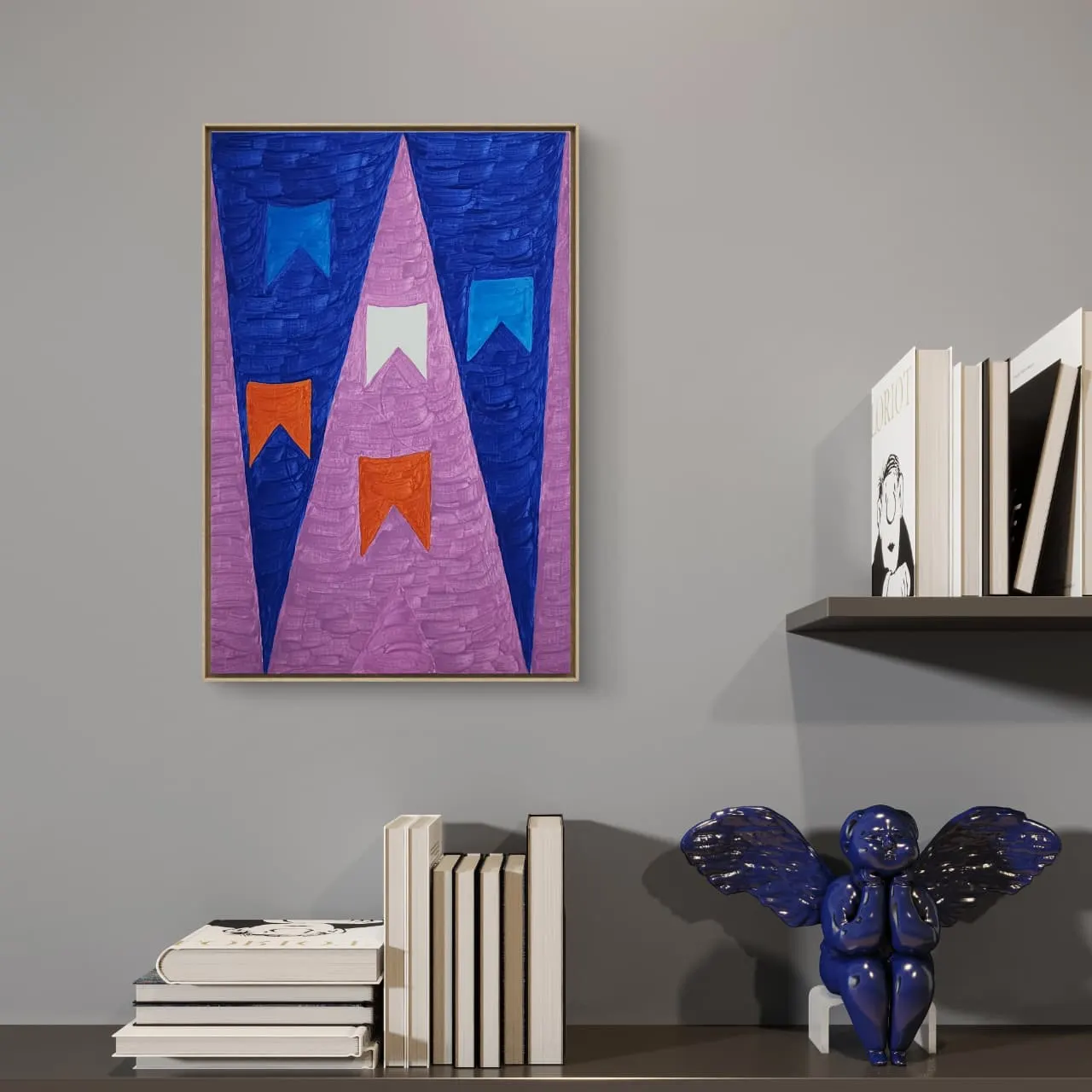 Têmpera Sobre Tela – 60 x 40 – Zi Facella