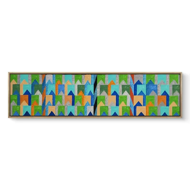 Têmpera Sobre Tela - 40 x 160