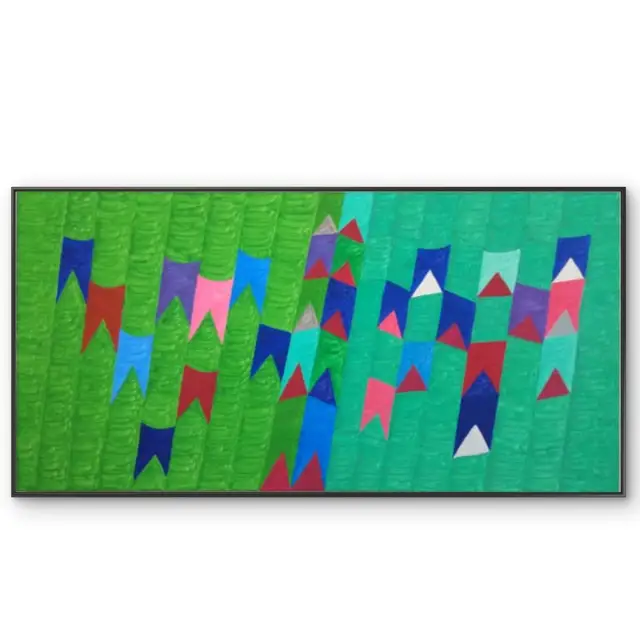 Têmpera Sobre Tela - 70 x 140 - Zi Facella