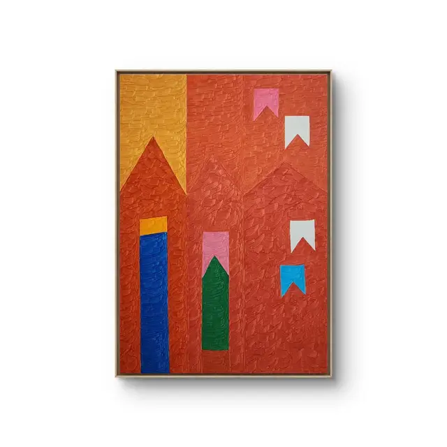 Têmpera Sobre Tela - 85 x 60 - Zi Facella